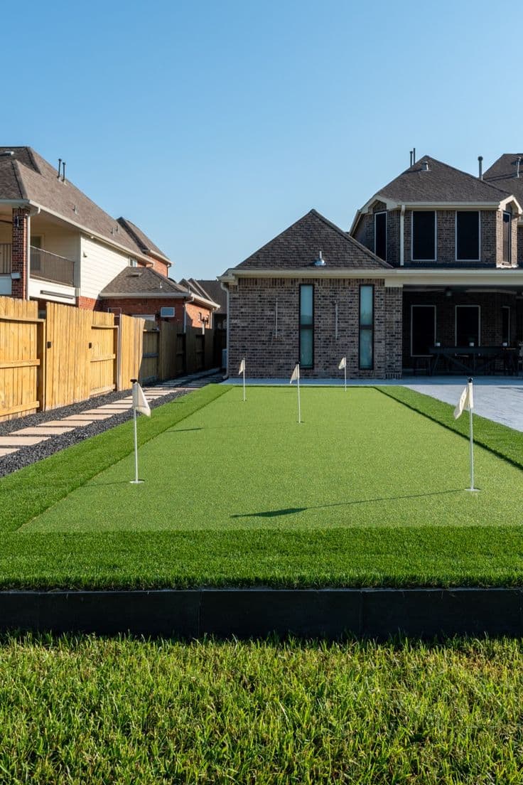 Optional sand bunker zones